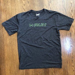 Under Armour Charcoal Short Sleeve Tee Shirt - L